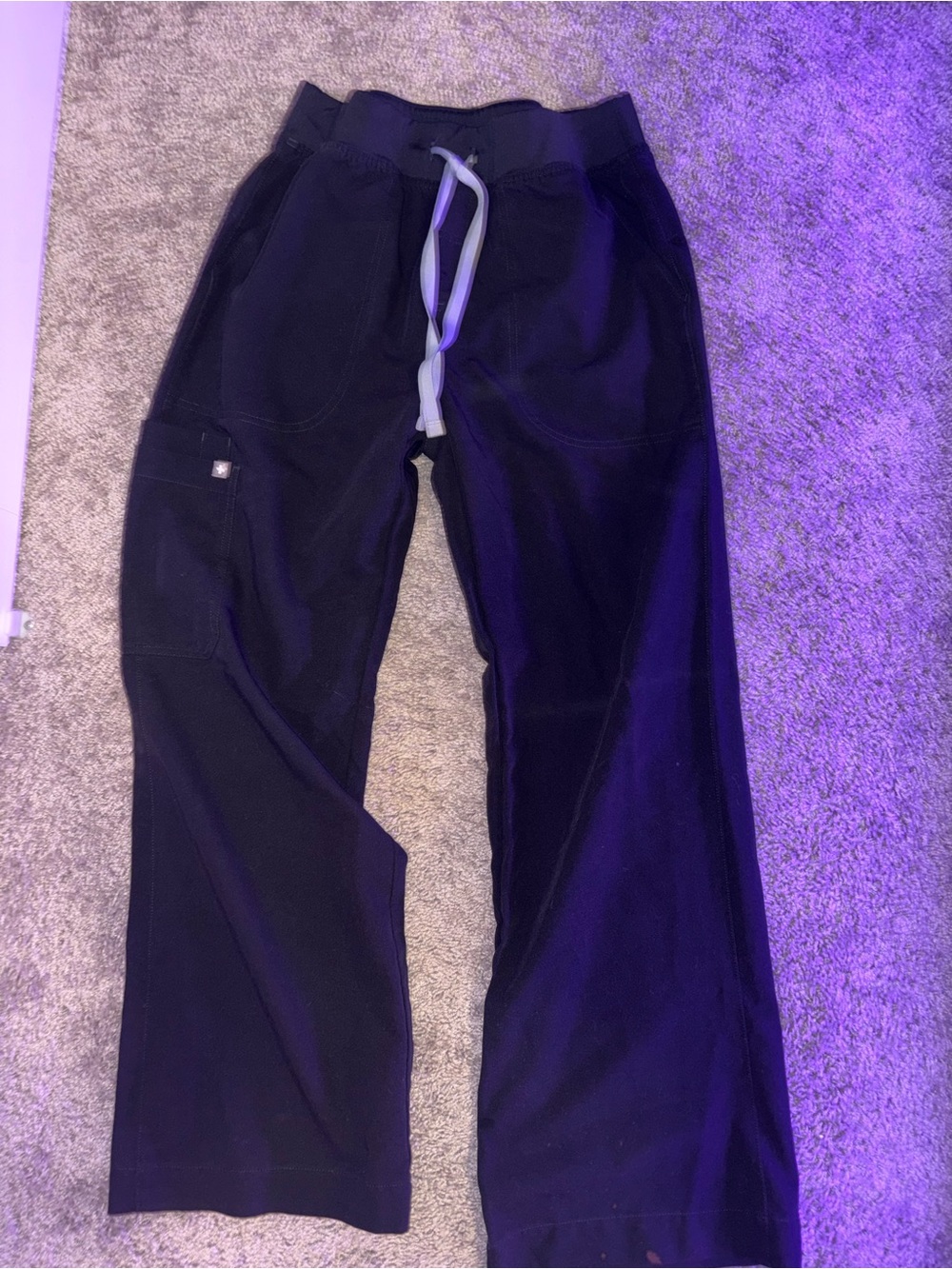 FIGS black wide leg pats